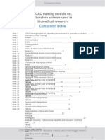 CCAC Training Module On: Laboratory Animals Used in Biomedical Research