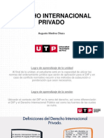 Derecho Internacional Privado PPT UTP PG 2021 Curso Completo