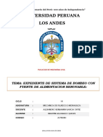 Expediente de Sistema de Bombeo Con Fuente de Alimentacion Renovable