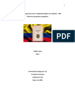 Ensayo Sobre La Importancia de La Constitucion