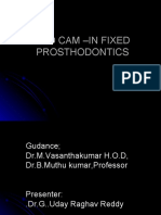 Cad Cam - in Fixed Prosthodontics