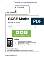 Similar Shapes Drill Questions