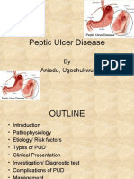 Peptic Ulcer Disease: by Aniedu, Ugochukwu