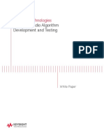 Keysight Technologies: Cognitive Radio Algorithm Development and Testing