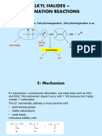 Alkyl Halides - Elimination Reactions