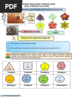 Polígonos Regulares E Irregulares en El Contexto Cultural
