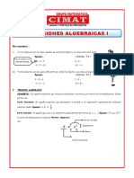 Expresiones Algebraicas I