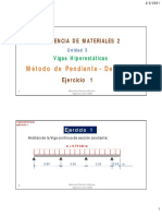 2021-02-01 RM2 U3 Vigas Continuas Pendiente-Deflexión Ejercicio 1