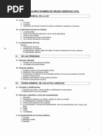 Cedulario Examen de Grado Derecho Civil