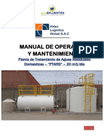 archivetempMANUAL O&M PTAR ALDEA 20 - BIOEFLUENTES SAC