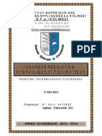 COURS DE REGULATION HYDRAULIQUE ET PNEUMATIQUE G3 ISTA 2017 2018 Final