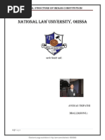 National Law University, Orissa: Federal Structure of Indian Constitution