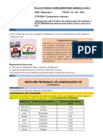 Ficha de Trabajo Sem. 10 Dia 5 Mat.