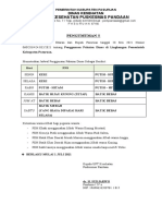 Pengumuman Jadwal Seragam Dinas