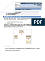 Lab 10 - Abstract Class & Interface