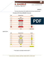 Since The Products Marked in Red Has Been Discontinued, The Modified Order Has Been Attached Below