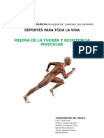 Mejora de La Fuerza y Resistencia Muscular