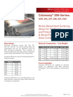 WCC Colmonoy 200 Series - TDS