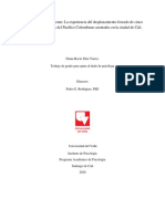 Voces Del Desplazamiento La Experiencia Del Desplazamiento Forzado de Cinco Personas Provenientes Del Pacífico Colombiano Asentados en La Ciudad de Cali - Trabajo de Grado Versión Final Biblioteca