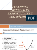 Funciones Logaritmicas y Exponenciales