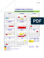 2021-22 Elementary School Calendar