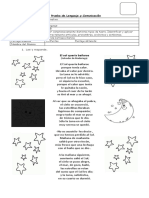 Prueba de Lenguaje y Comunicacion