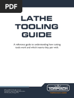 Lathe Tooling Guide: A Reference Guide To Understanding How Cutting Tools Work and Which Inserts They Pair With