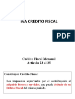 Iva Credito Fiscal