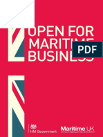 MARITIME UK Open For Maritime Business Uk