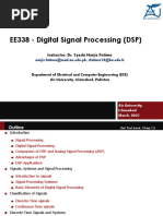 SNF Ee338dsp Sp2021 Week1and2