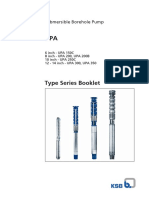 Type Series Booklet: Submersible Borehole Pump