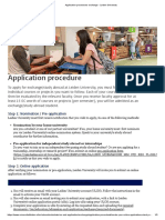 Application Procedures Exchange - Leiden University