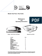 Wolter Roof Fans Manual 20100319