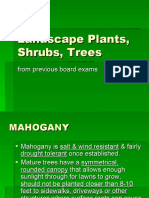 Landscape Plants, Shrubs, Trees