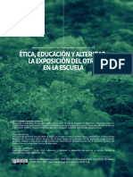 Ética, Educación y Alteridad