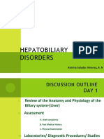 Hepatobiliary Disorders: Katrina Saludar Jimenez, R. N