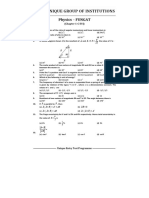 Physics - FUNGAT: (Chapter 1+2 B-I)