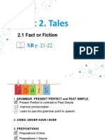 2.1 Present Perfect - Past Simple 13 - 12 - 2020