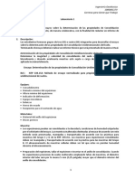 U2 - S2 - Laboratorio 1 - Consolidacion Unidimensional de Suelos