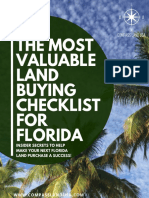 The Most Valuable Land Buying Checklist FOR Florida