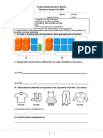 Prueba Sumativa Matematicas 4° Básico Números Hasta El 10.000