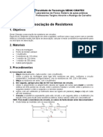 Prática 8 - Roteiro - Associação Série e Paralelo