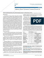 Petroleum Oil and Gas Industry Waste Treatment Common Practice in Indonesia 2157 7463 1000241