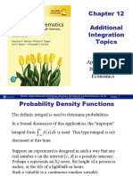 Additional Integration Topics: Section 3 Applications in Business and Economics