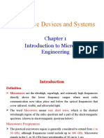 Microwave Devices and Systems: Introduction To Microwave Engineering