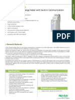 UEM40-2C R70: 40A Single Phase Energy Meter With Built-In Communication