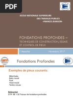 Fondations Profondes Partie 2 Construction FINAL