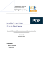 TDs Circuits Electriques