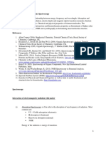 SBC 470 Principles of Organic Spectrosco