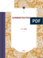 G. M. Wagh - Administrative Law - RLLC (2019)